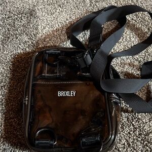 Brixley Clear Black Crossbody Bag